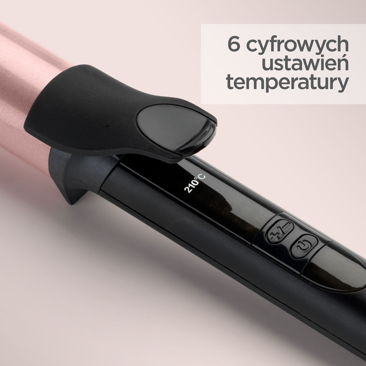 6 cyfrowych ustawień temperatury 